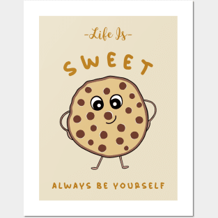 LIFE Is Sweet Cookie Lover Posters and Art